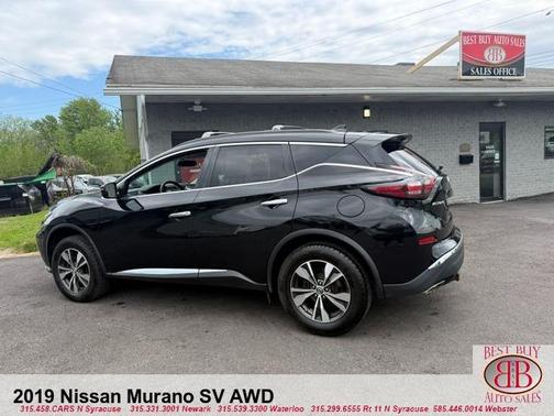Magnetic Black 2019 Nissan Murano SV