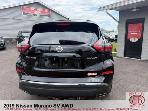 Magnetic Black 2019 Nissan Murano SV