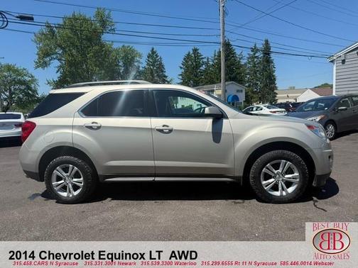 Gold 2014 Chevrolet Equinox 2LT