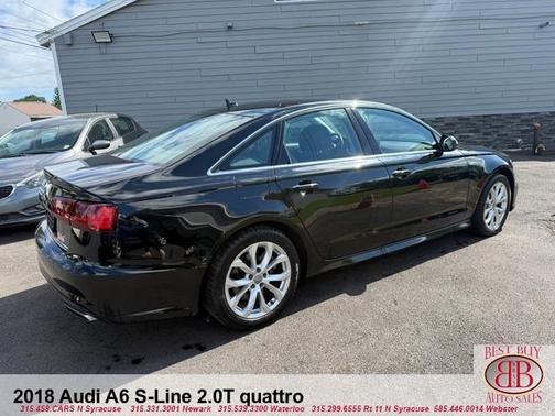 Brilliant Black 2018 Audi A6 2.0T Premium quattro
