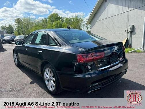 Brilliant Black 2018 Audi A6 2.0T Premium quattro