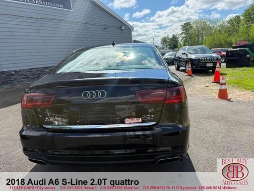 Brilliant Black 2018 Audi A6 2.0T Premium quattro