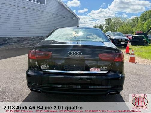 Brilliant Black 2018 Audi A6 2.0T Premium quattro