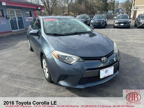 Gray 2016 Toyota Corolla LE