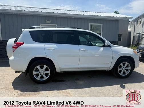 White 2012 Toyota RAV4 Limited