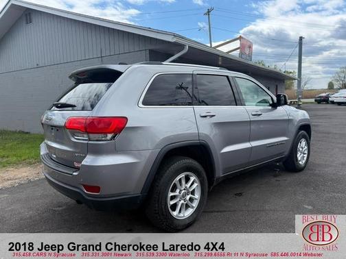Gray 2018 Jeep Grand Cherokee Laredo