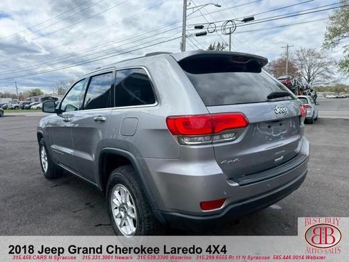 Gray 2018 Jeep Grand Cherokee Laredo