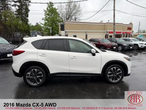 Crystal White Pearl 2016 Mazda CX-5 Grand Touring