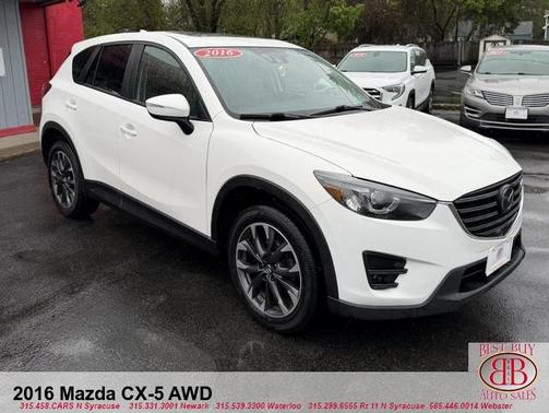 Crystal White Pearl 2016 Mazda CX-5 Grand Touring