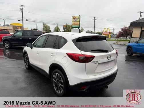 Crystal White Pearl 2016 Mazda CX-5 Grand Touring