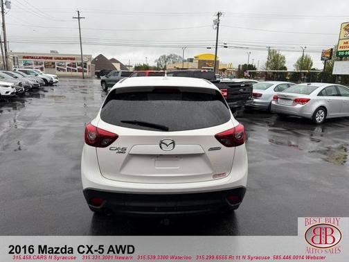 Crystal White Pearl 2016 Mazda CX-5 Grand Touring