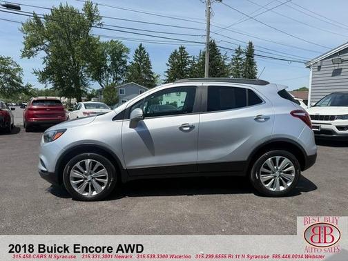 Gray 2018 Buick Encore Preferred