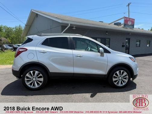 Gray 2018 Buick Encore Preferred