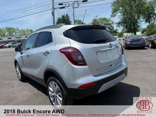 Gray 2018 Buick Encore Preferred