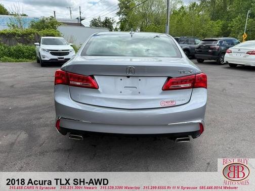 Gray 2018 Acura TLX V6 w/Technology Package