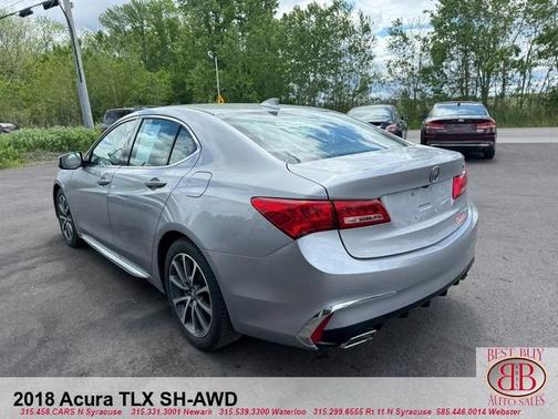 Gray 2018 Acura TLX V6 w/Technology Package