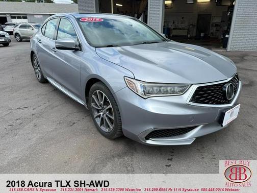 Gray 2018 Acura TLX V6 w/Technology Package