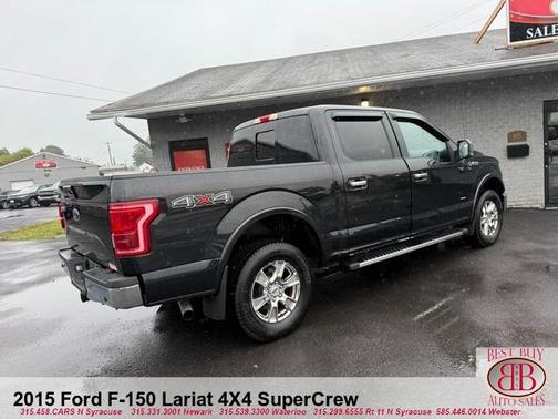 Black 2015 Ford F-150 XLT