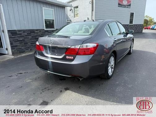 Gray 2014 Honda Accord