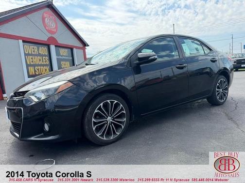 Black 2014 Toyota Corolla L