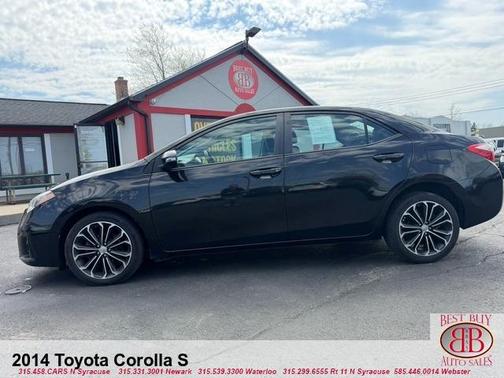 Black 2014 Toyota Corolla L