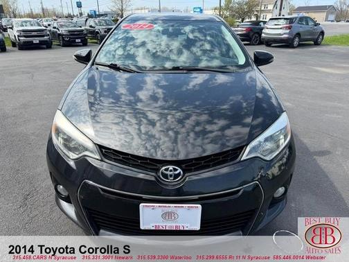 Black 2014 Toyota Corolla L