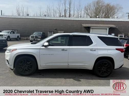 White 2020 Chevrolet Traverse High Country