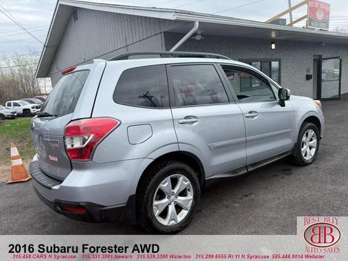 Ice Silver Metallic 2016 Subaru Forester 2.5i Premium