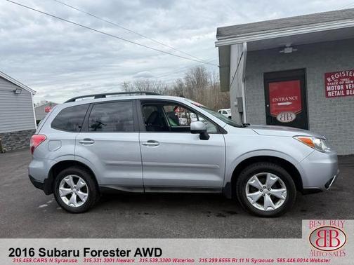 Ice Silver Metallic 2016 Subaru Forester 2.5i Premium