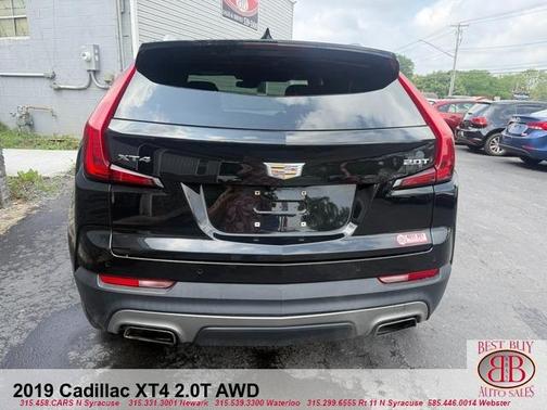 Black 2019 Cadillac XT4 INCOMING