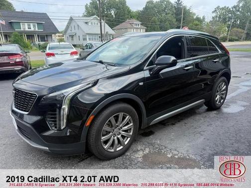 Black 2019 Cadillac XT4 INCOMING