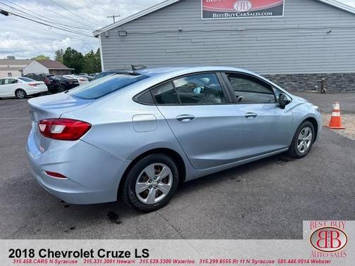 Blue 2018 Chevrolet Cruze LS