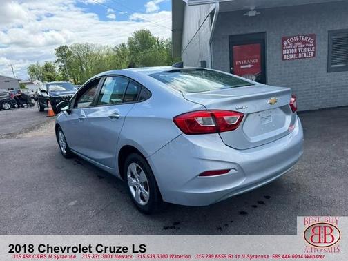 Blue 2018 Chevrolet Cruze LS