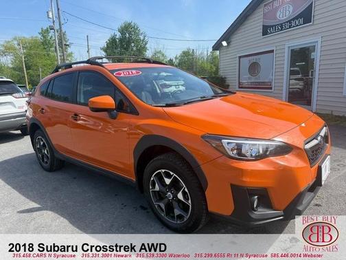 Sunshine Orange 2018 Subaru Crosstrek 2.0i Premium