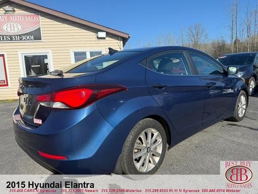 Lakeside Blue 2015 Hyundai ELANTRA SE