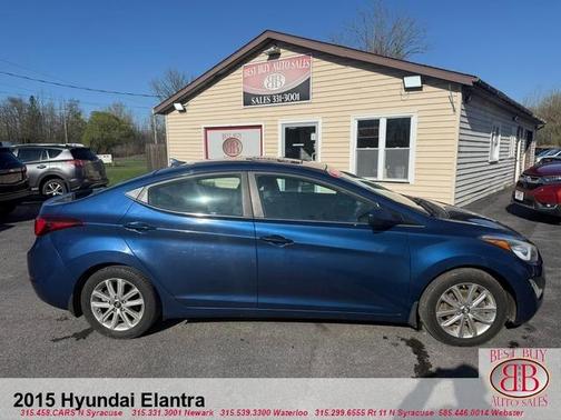 Lakeside Blue 2015 Hyundai ELANTRA SE