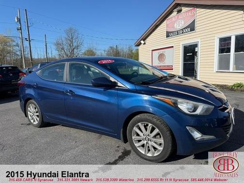 Lakeside Blue 2015 Hyundai ELANTRA SE