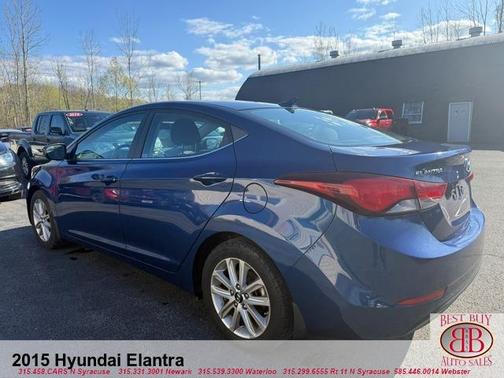 Lakeside Blue 2015 Hyundai ELANTRA SE