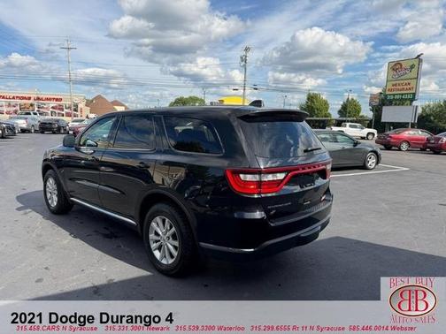 Black 2021 Dodge Durango SXT