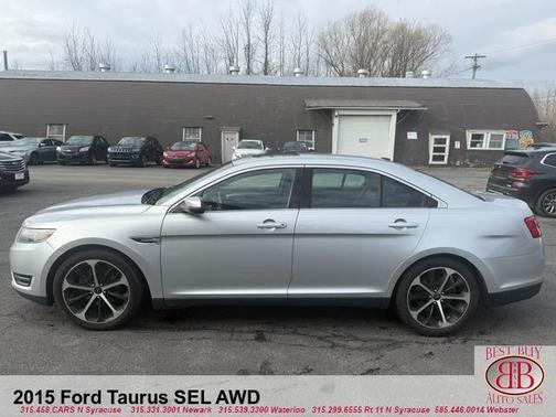 Gray 2015 Ford Taurus SEL