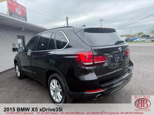 Black 2015 BMW X5 xDrive35i