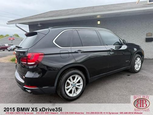 Black 2015 BMW X5 xDrive35i