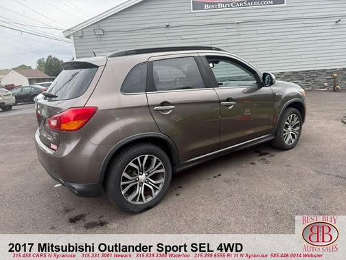 Brown 2017 Mitsubishi Outlander Sport 2.4 SEL