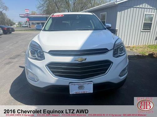 White 2016 Chevrolet Equinox LTZ