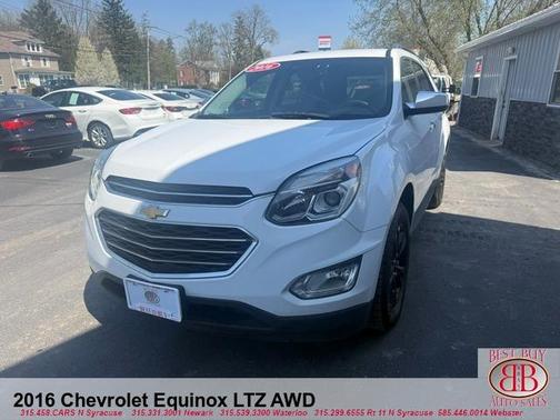 White 2016 Chevrolet Equinox LTZ