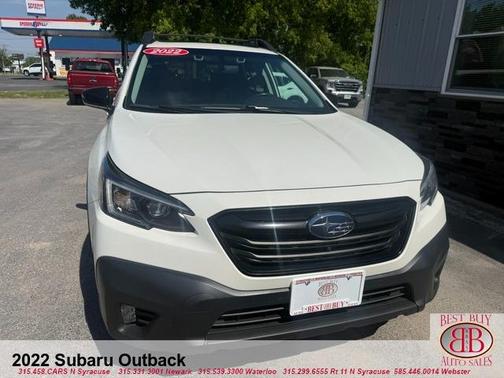 Crystal White Pearl 2022 Subaru Outback Onyx Edition XT