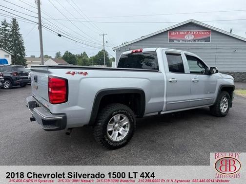 Gray 2018 Chevrolet Silverado 1500 LT