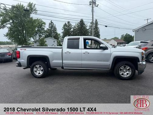 Gray 2018 Chevrolet Silverado 1500 LT