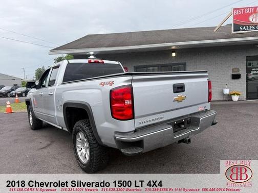Gray 2018 Chevrolet Silverado 1500 LT