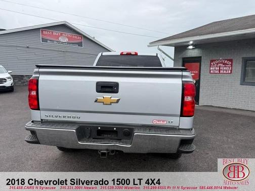 Gray 2018 Chevrolet Silverado 1500 LT